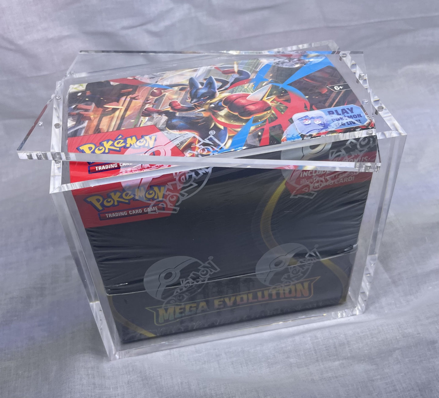 Pokémon Acrylic Booster Box Case