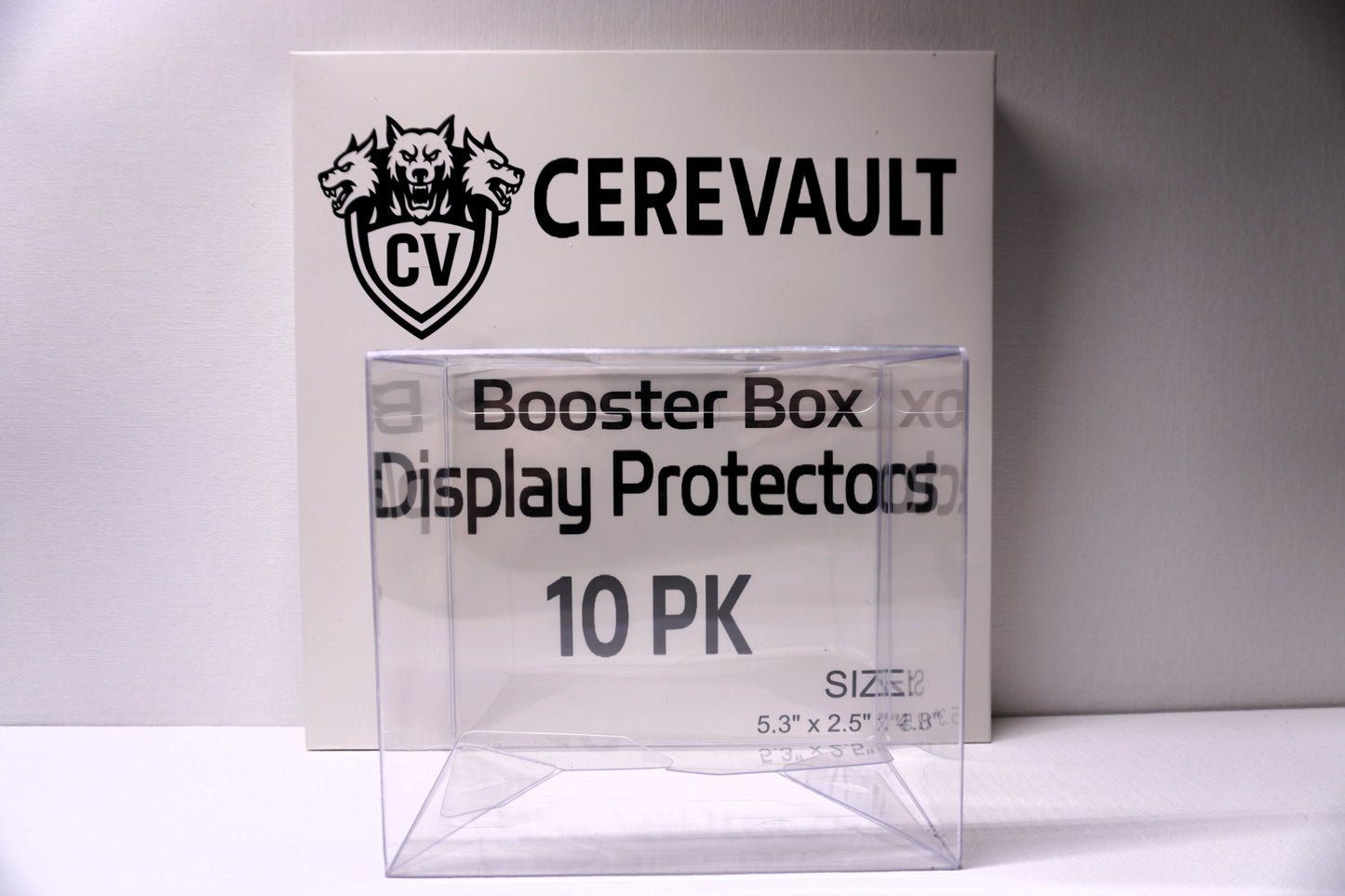 PET Plastic Pokémon Booster Box Protector - 10 Cases