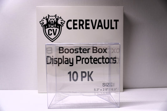 PET Plastic Pokémon Booster Box Protector - 10 Cases