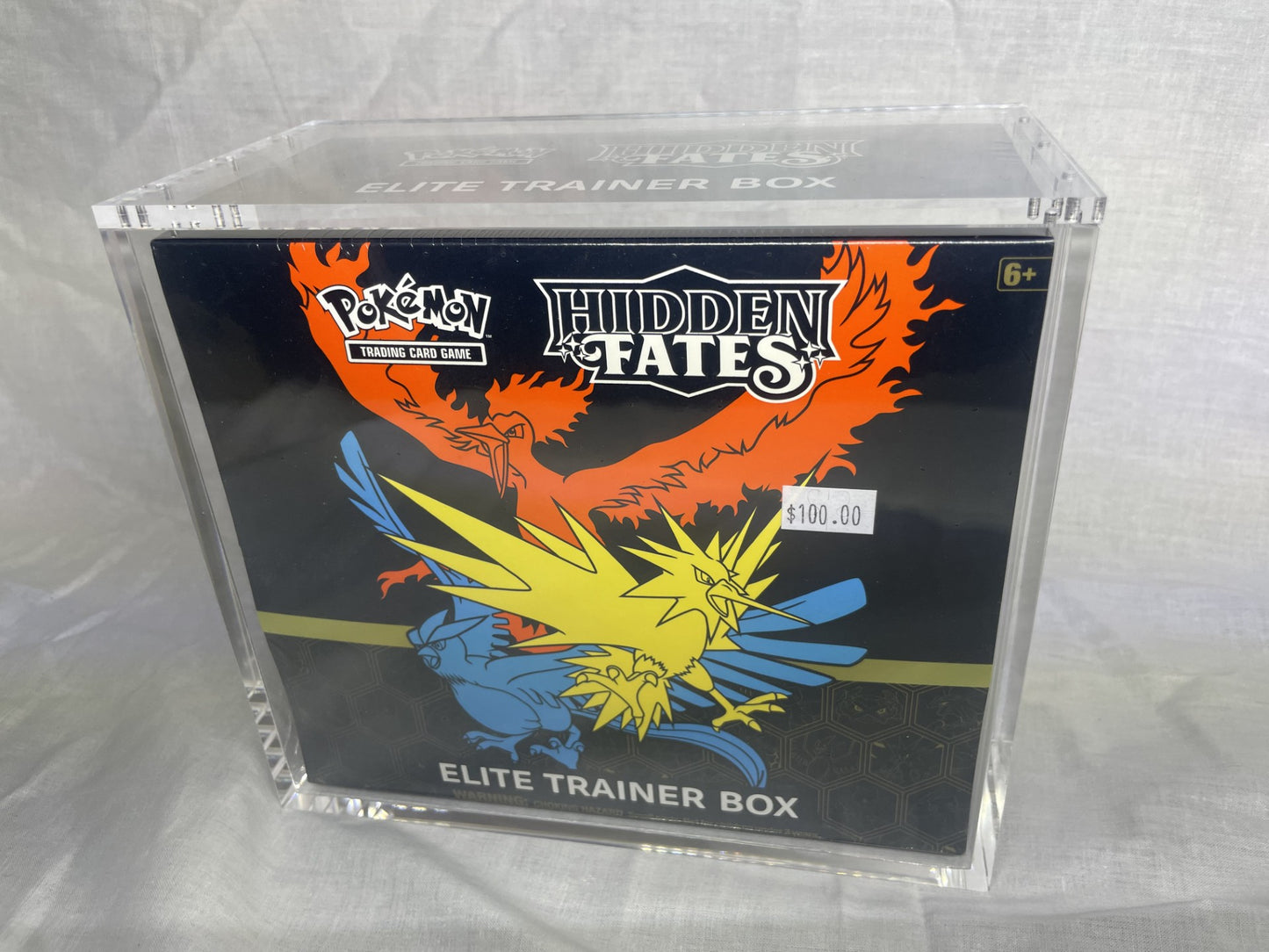 Pokémon Acrylic Elite Trainer Box Case